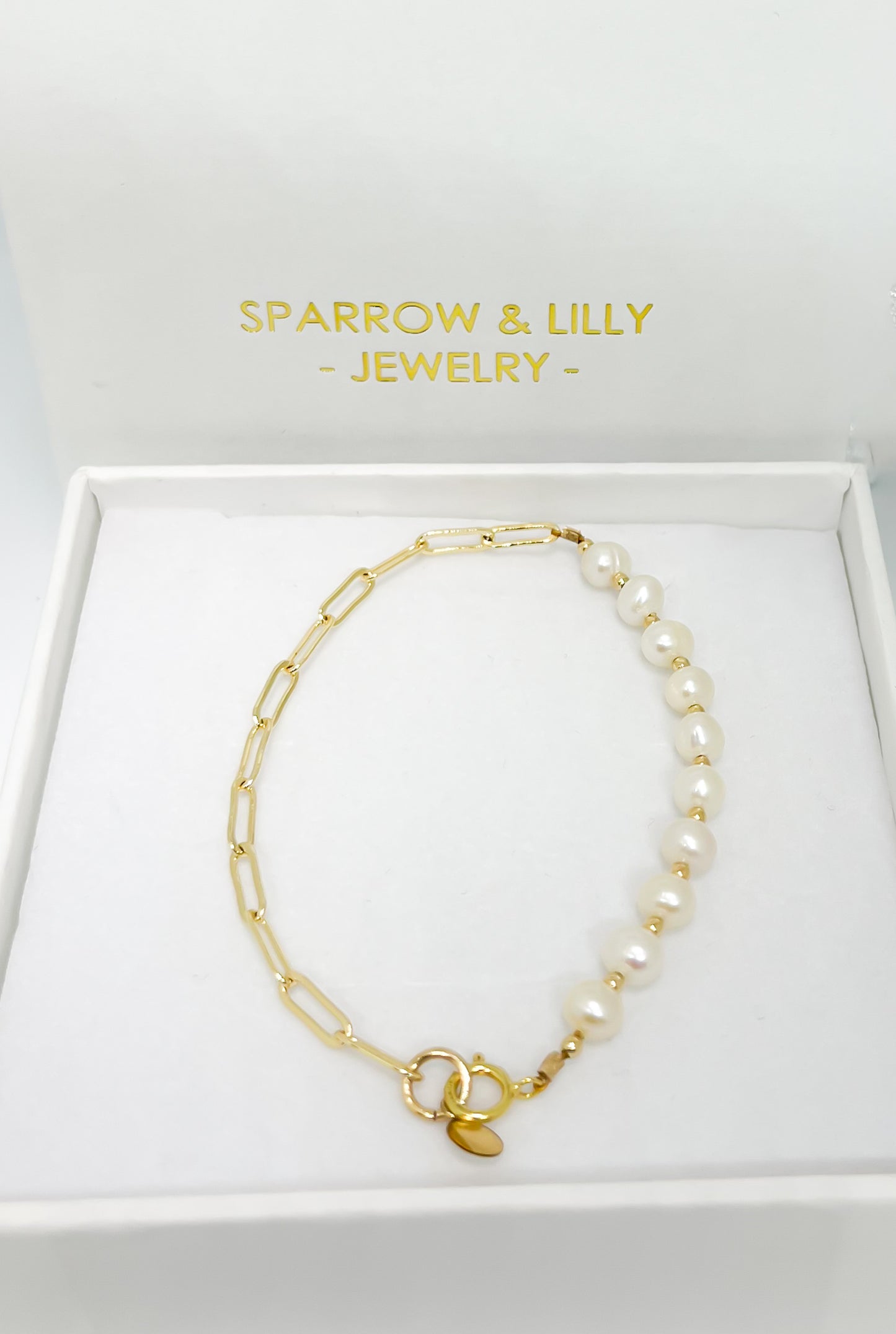 Pearls of Paradise Bracelet - Champagne