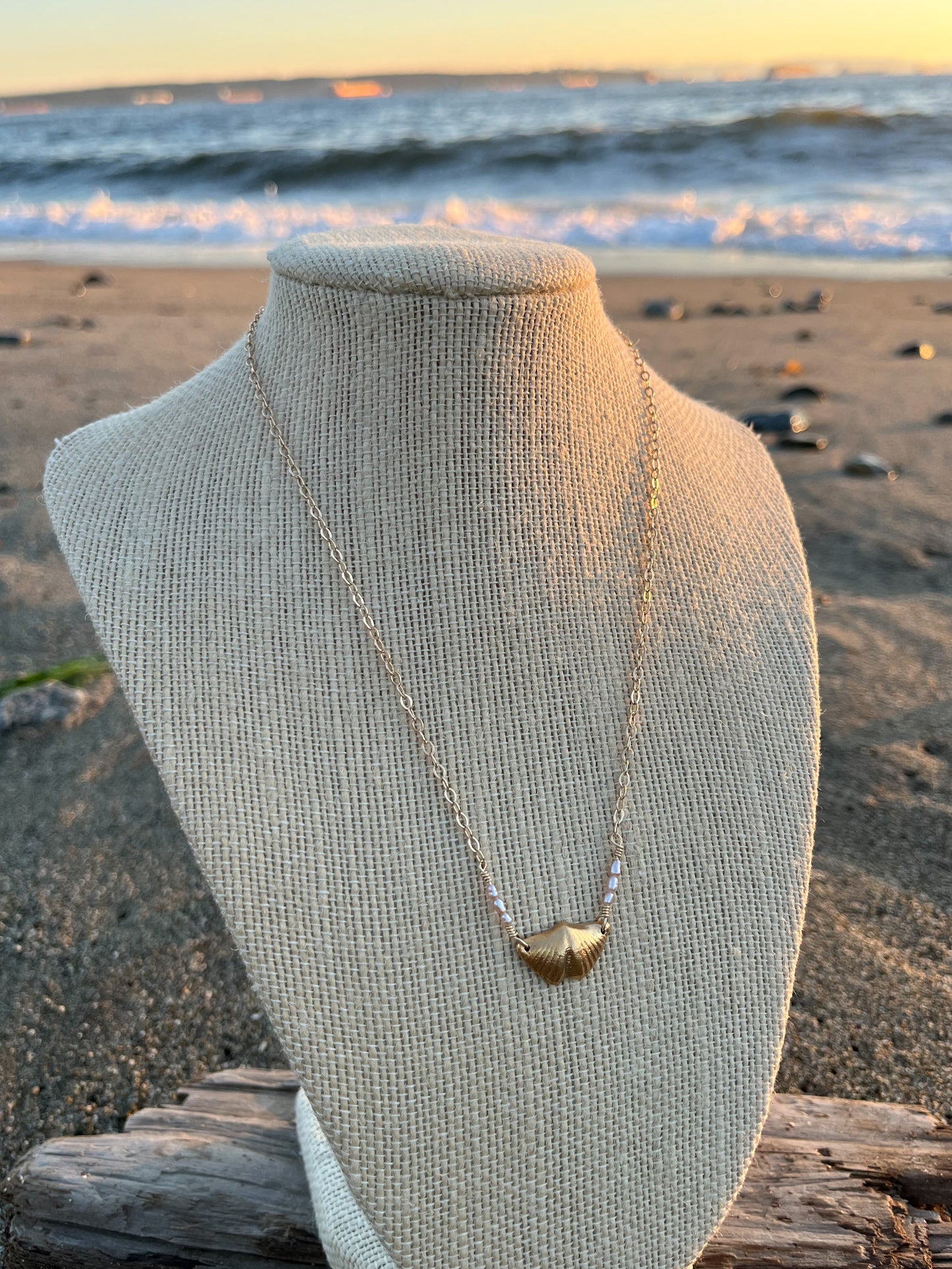 Sparrow & Lilly Butterfly Stone Necklace π¦ medium - 14K Gold Vermeil