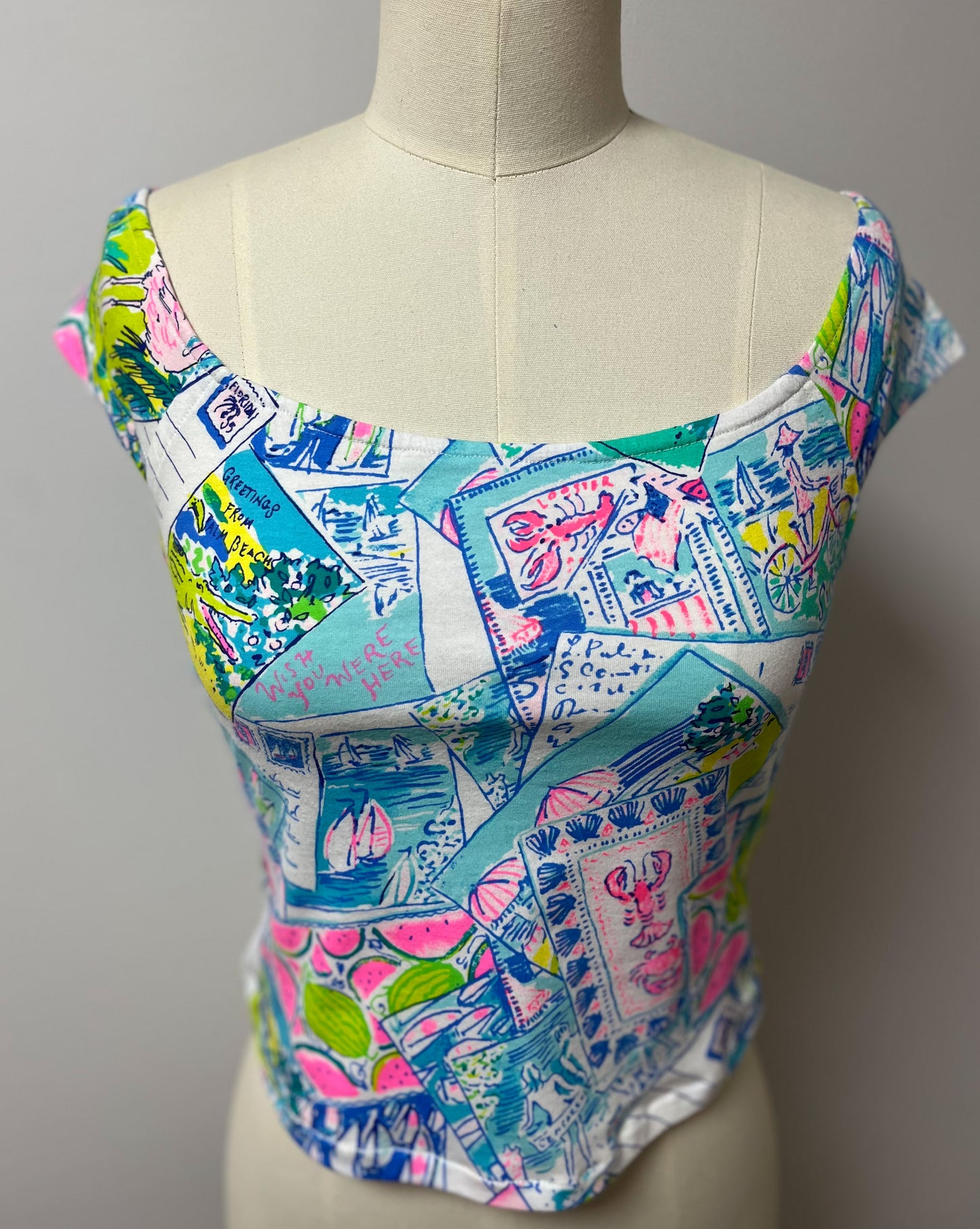 Sparrow & Lilly Summer Brights Florida Postcard Matching Set π¦©π΄