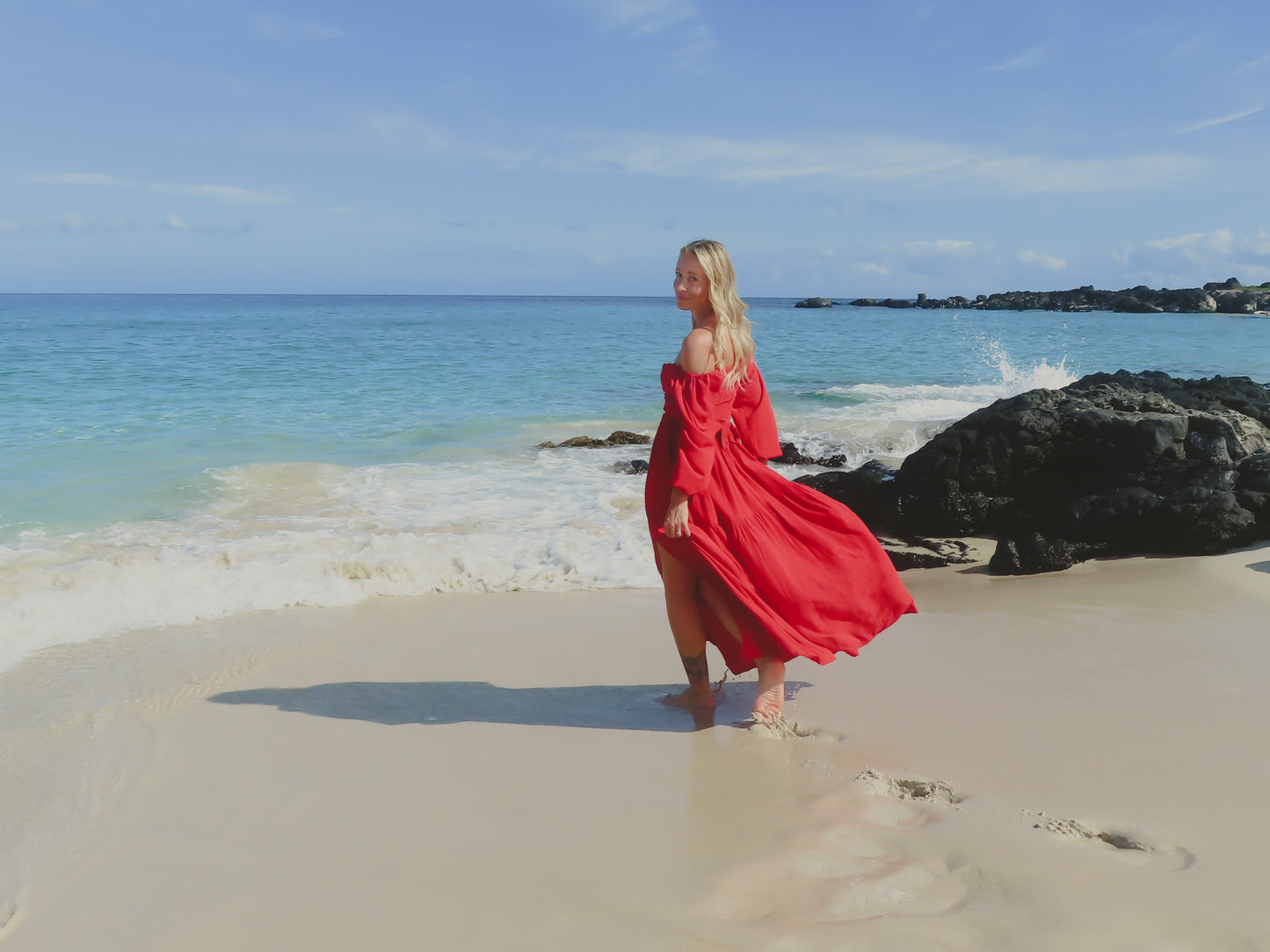 Sparrow & Lilly The Romantica Maxi Dress π