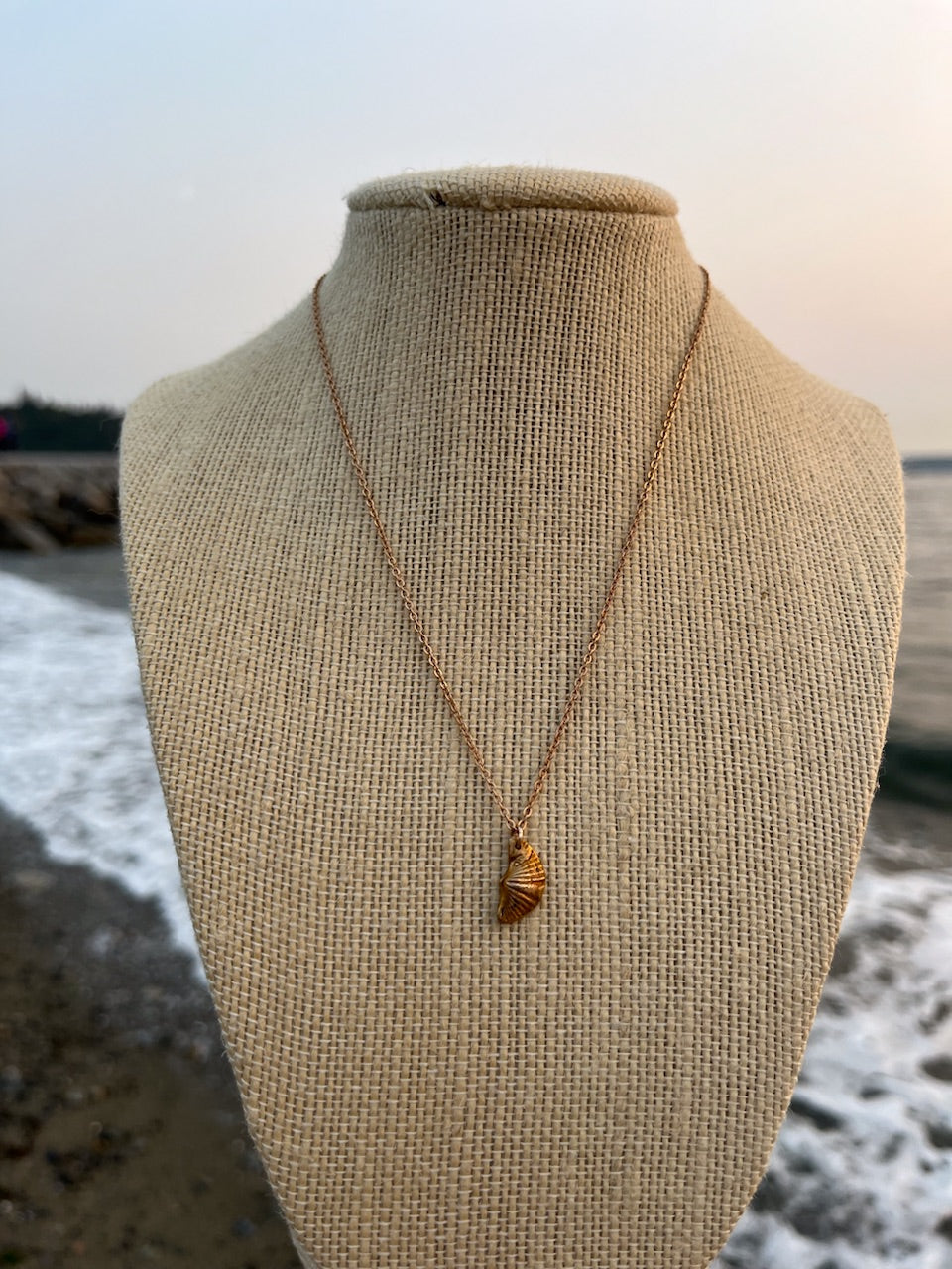 Sparrow & Lilly Butterfly Stone Necklace π¦ petite - Bronze