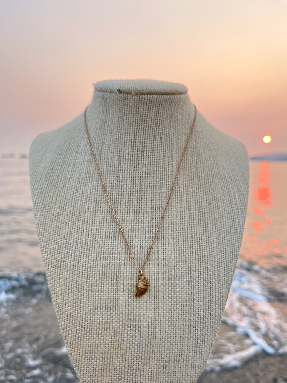 Sparrow & Lilly Butterfly Stone Necklace π¦ petite - Bronze