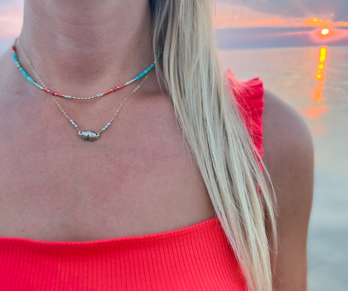 Sparrow & Lilly Butterfly Stone Necklace π¦ small - Bronze