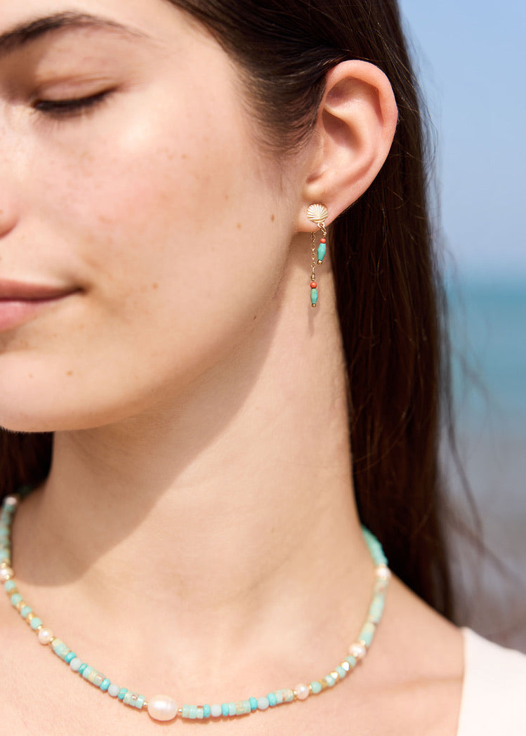 Pearls of Paradise Aqua Seas Necklace