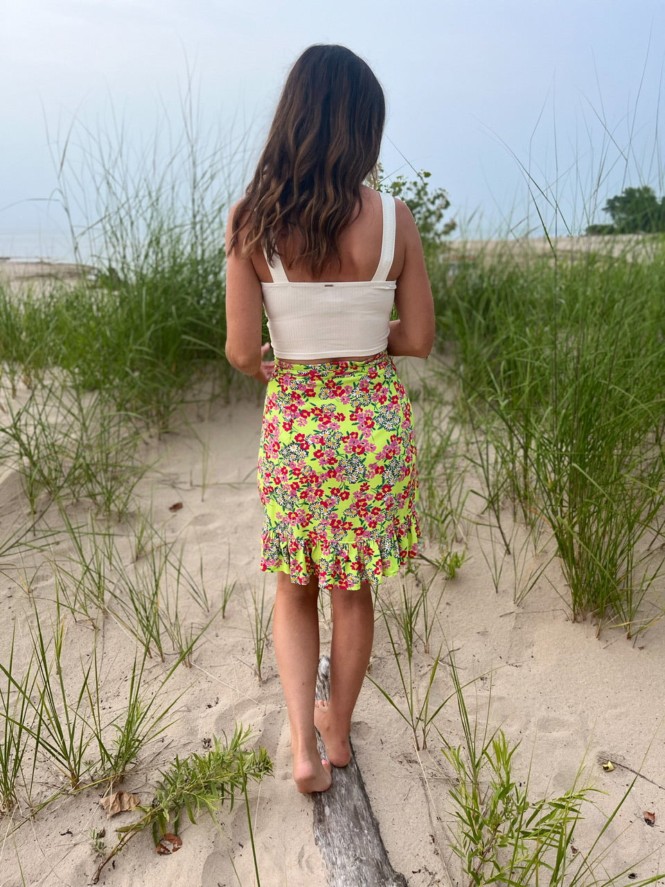 Sparrow & Lilly Short Wrap Skirt