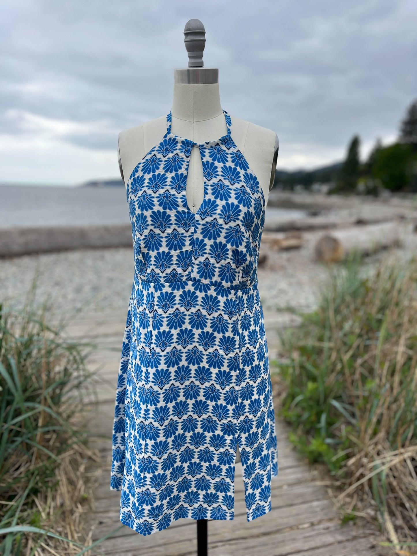 Sparrow & Lilly She Sells Seashells Halter Dress