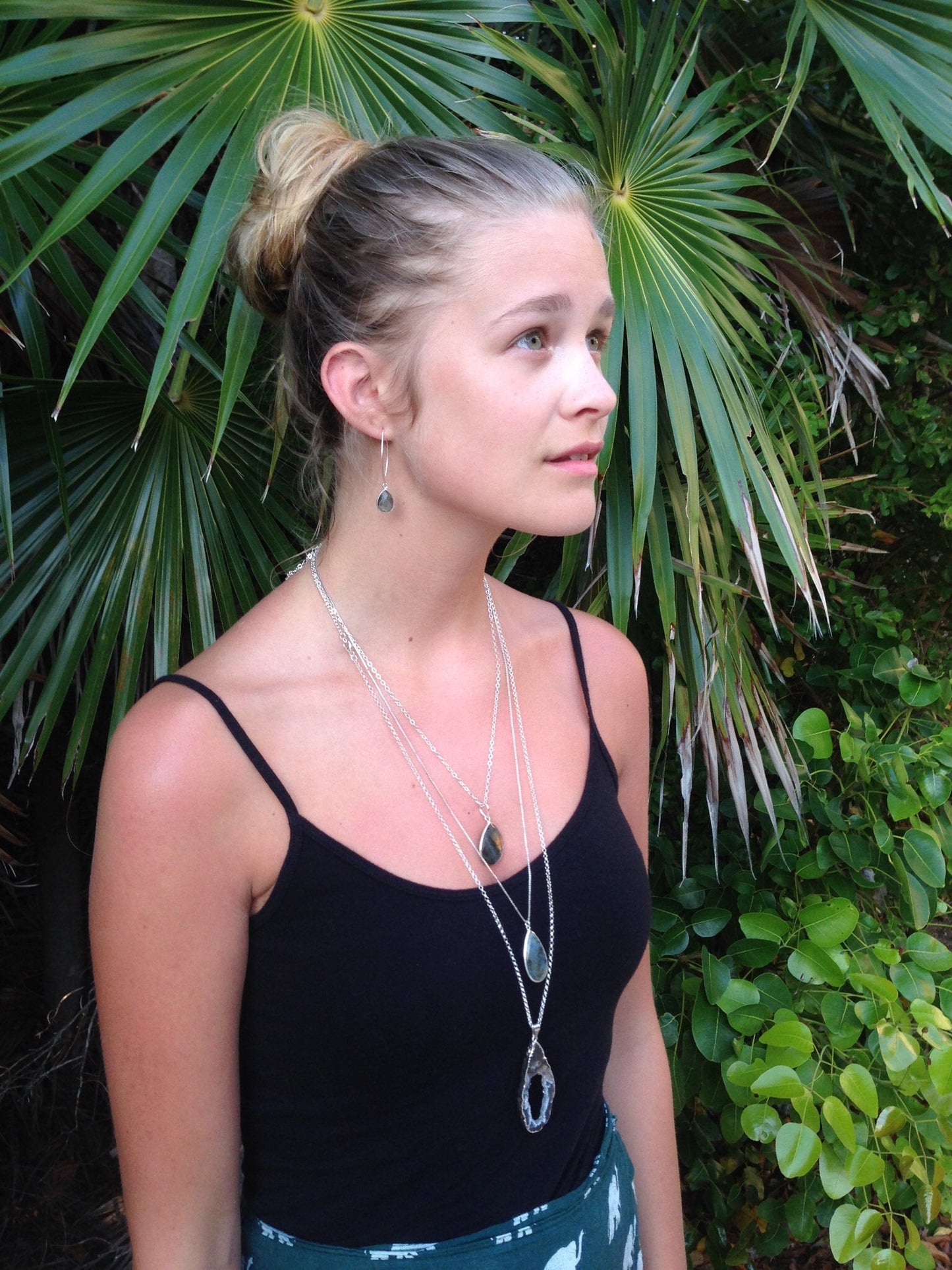 Sparrow & Lilly Sterling Silver and Labradorite Necklace