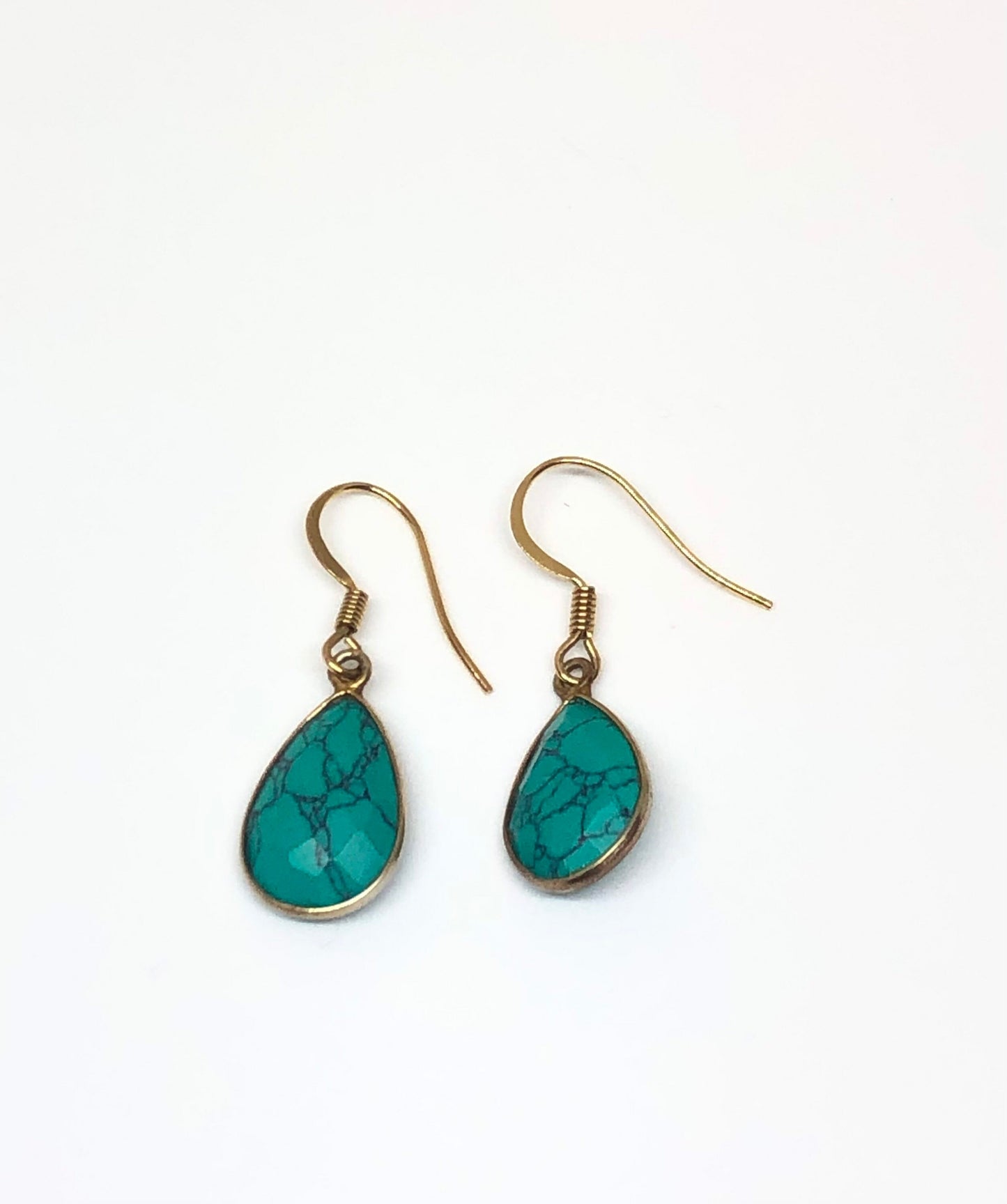 Sparrow & Lilly Turquoise Waters Drop Earrings