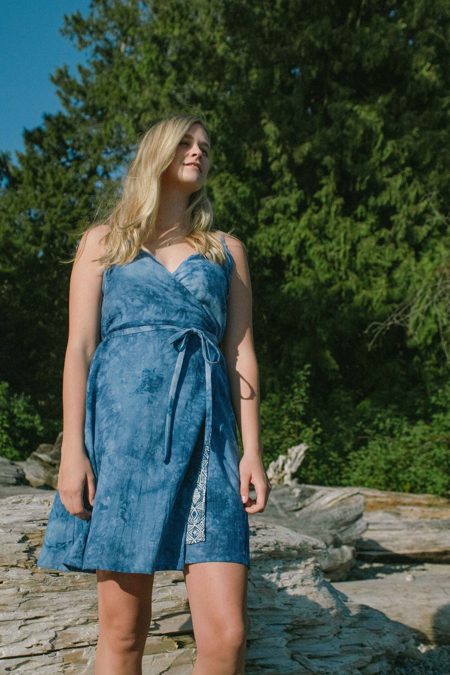 Sparrow & Lilly Tidal Wave Wrap Dress