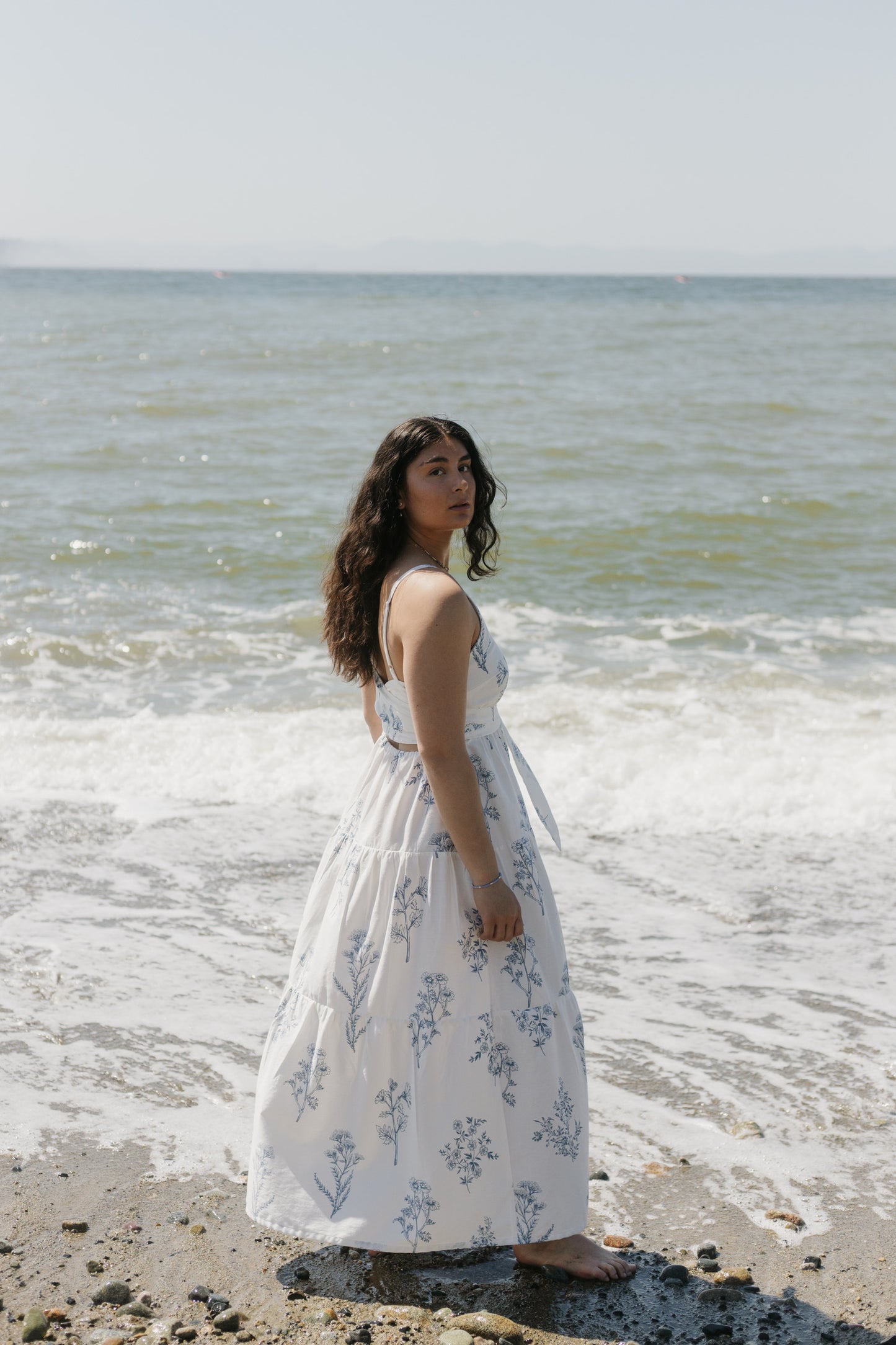 Sparrow & Lilly Pacifica Wildflower Maxi Dress