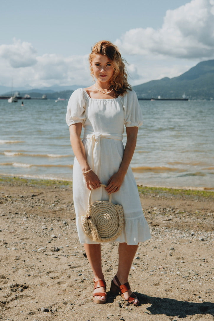 Sparrow & Lilly The Linen Lilly Dress