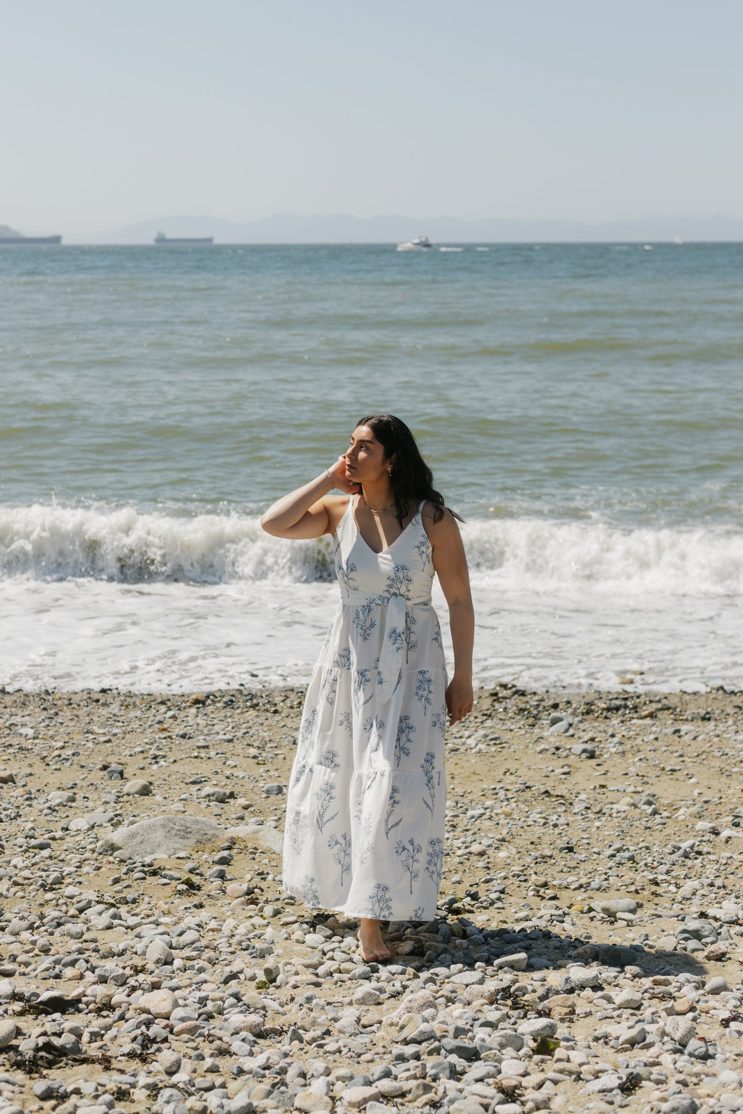 Sparrow & Lilly Pacifica Wildflower Maxi Dress