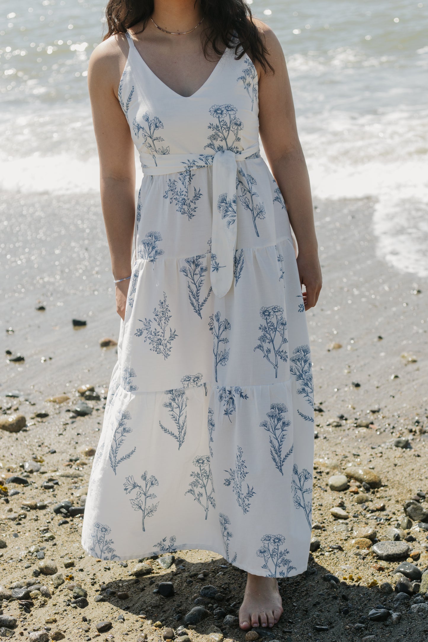 Sparrow & Lilly Pacifica Wildflower Maxi Dress