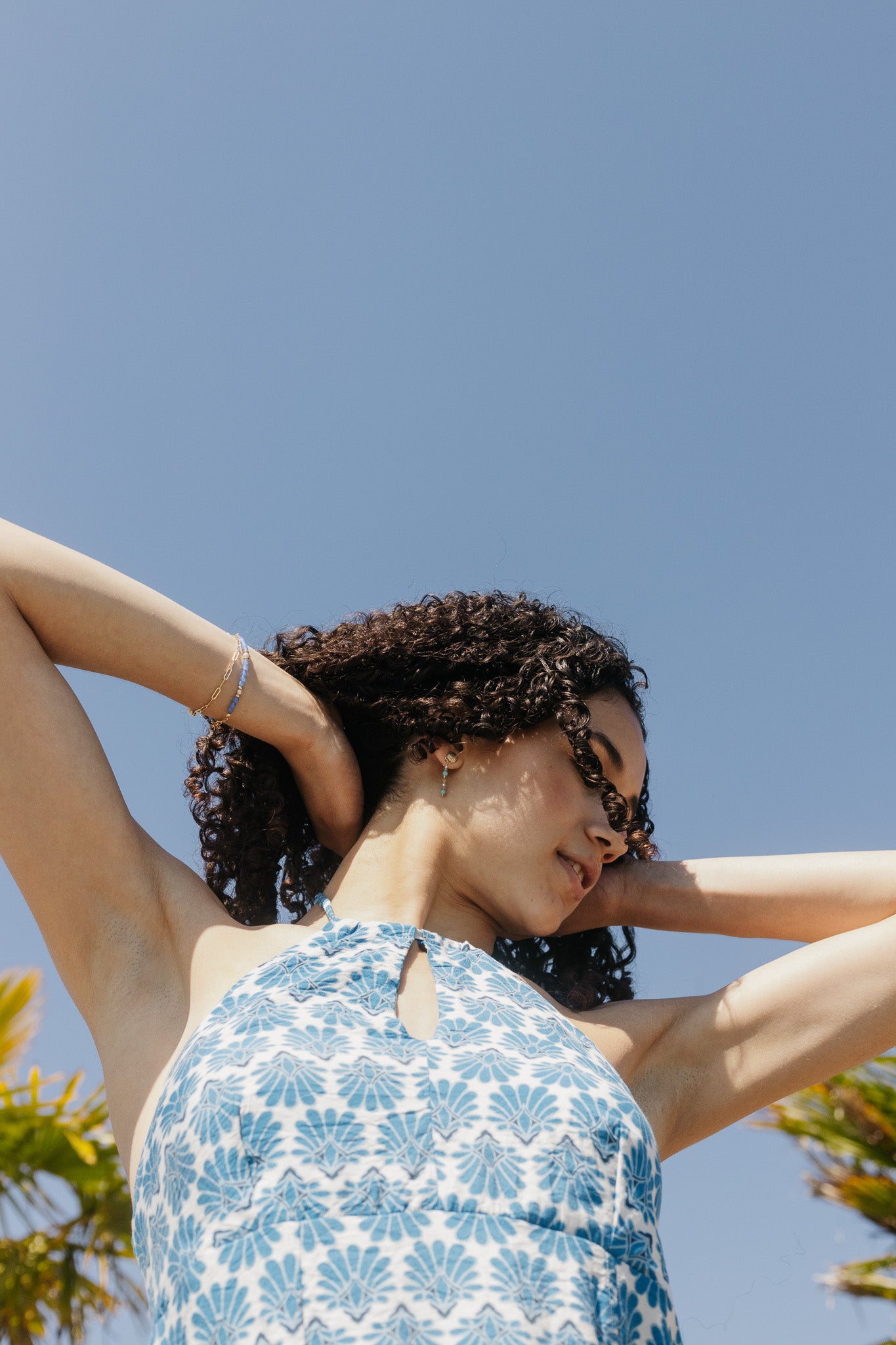 Sparrow & Lilly She Sells Seashells Halter Dress
