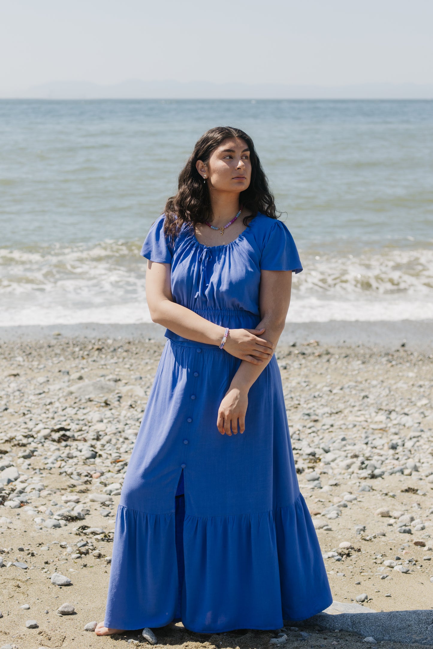 Sparrow & Lilly Coastal Maxi Skirt