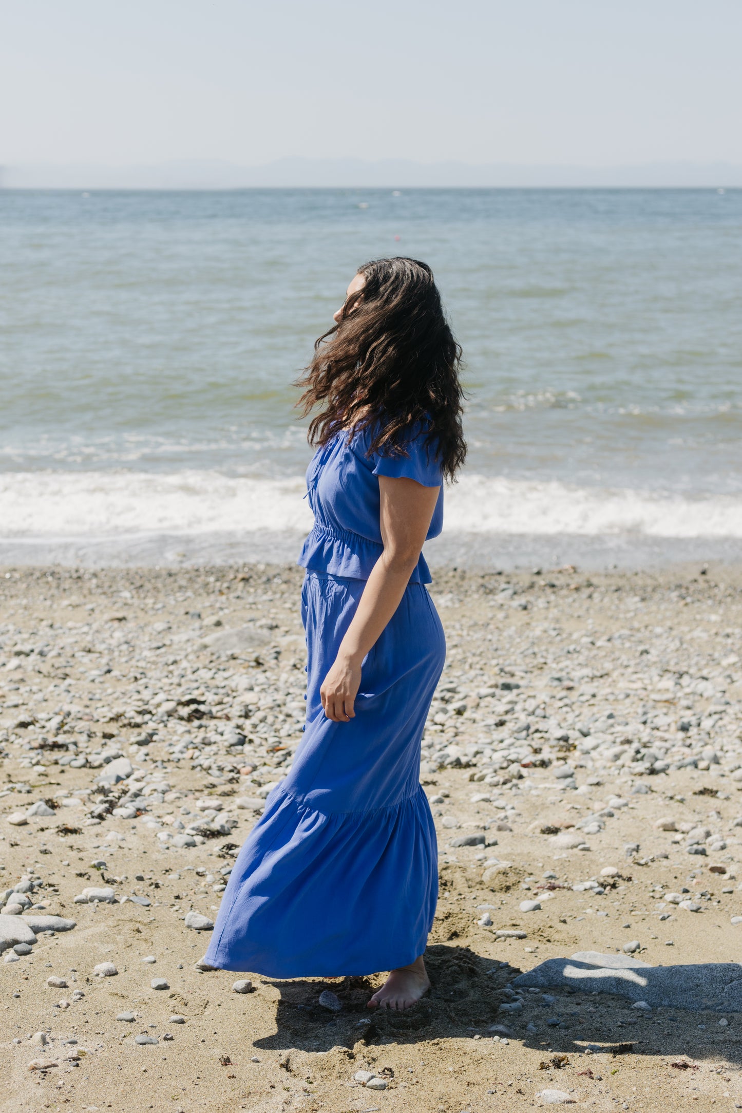 Sparrow & Lilly Coastal Maxi Skirt