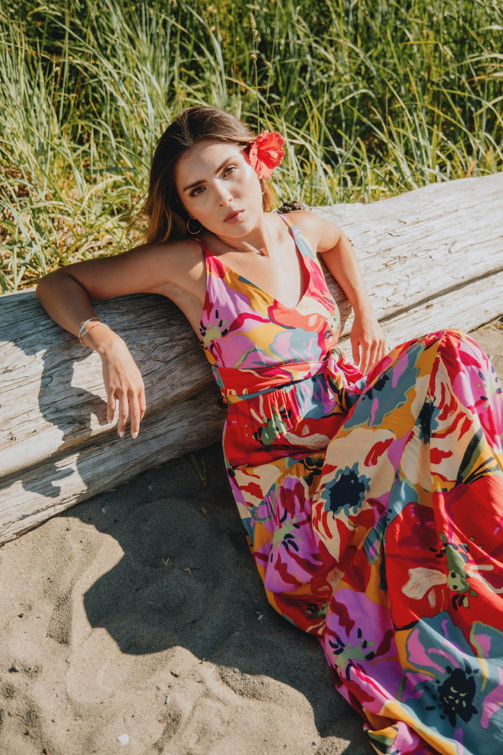 Sparrow & Lilly Pacifica Maxi Dress Tropicana