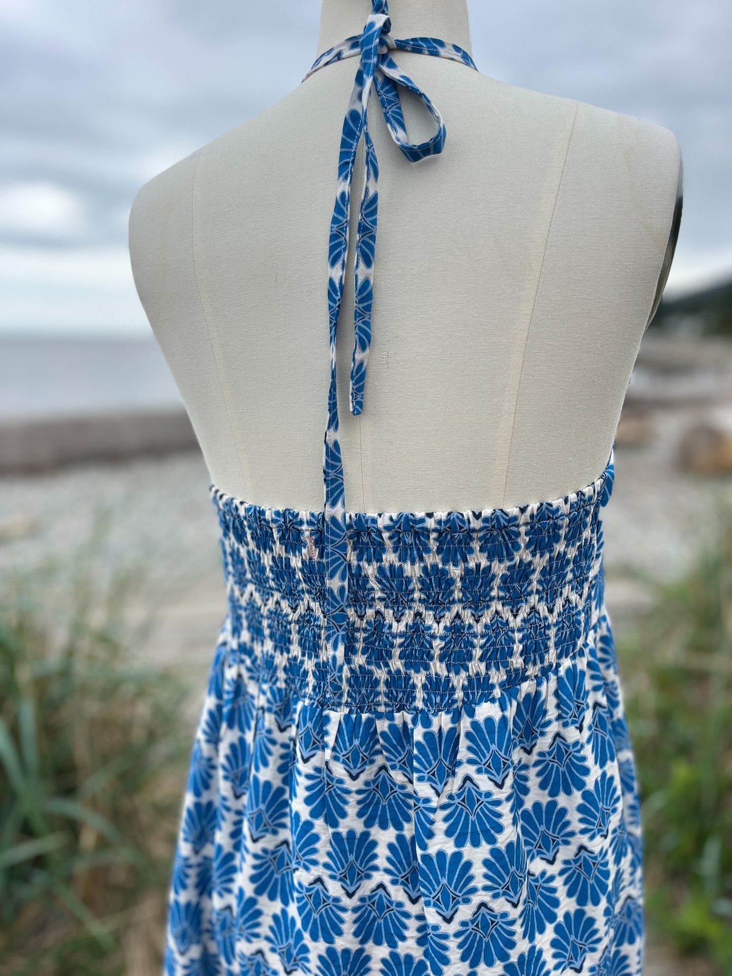 Sparrow & Lilly She Sells Seashells Halter Dress