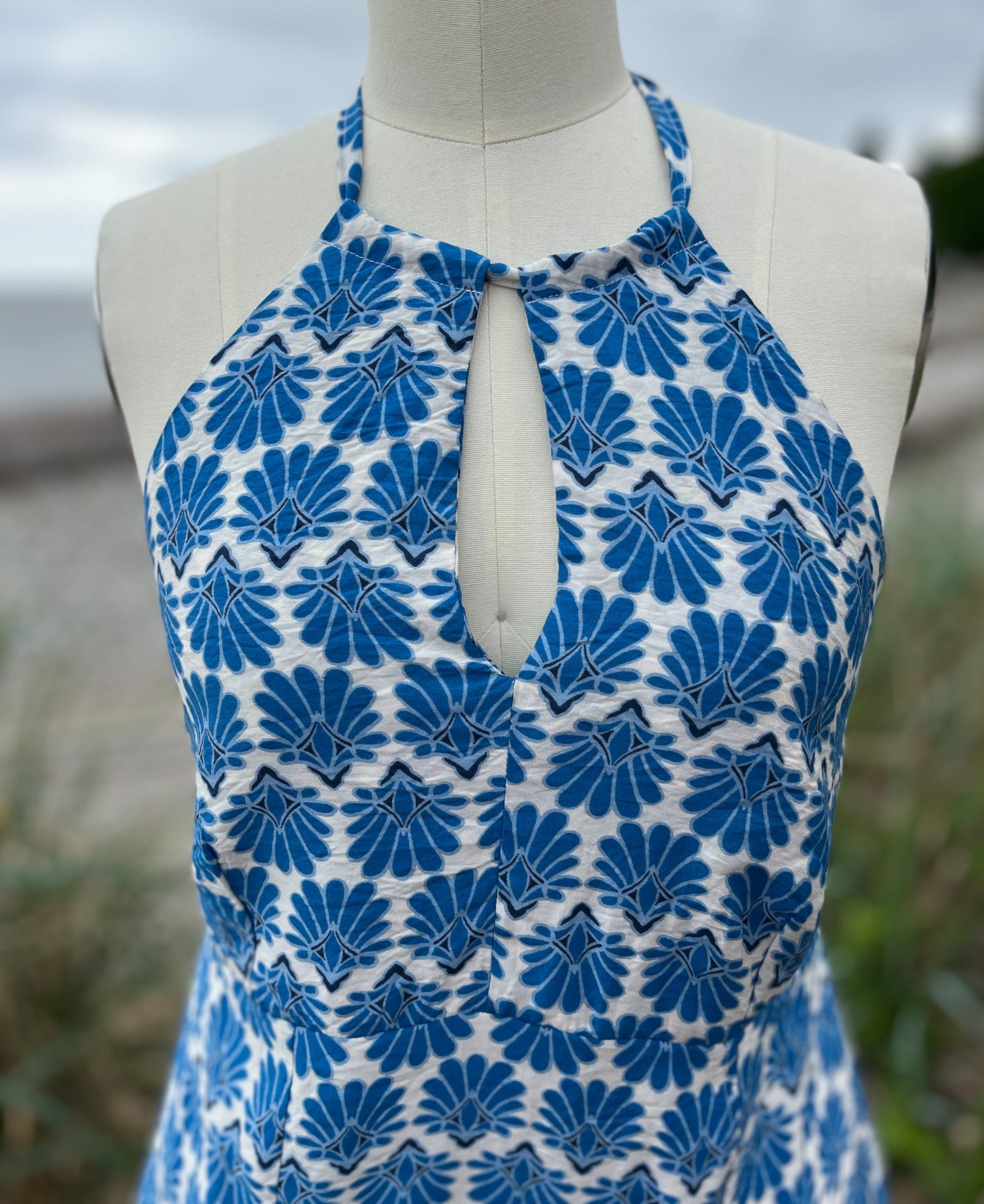 Sparrow & Lilly She Sells Seashells Halter Dress