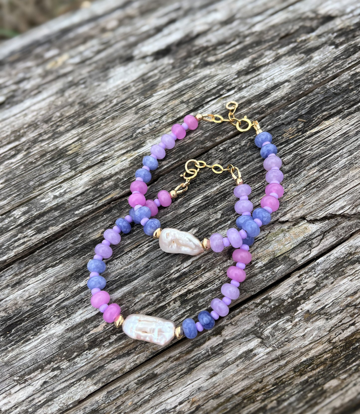 Sparrow & Lilly Coastal Pearl Jade Bracelet