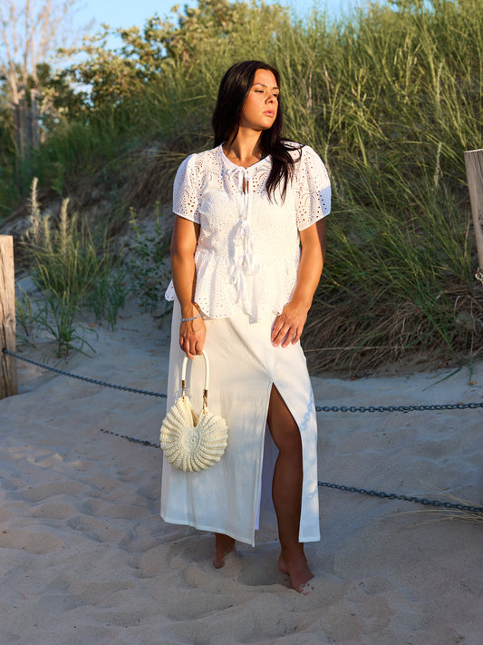 Sparrow & Lilly Linen Beach Skirt