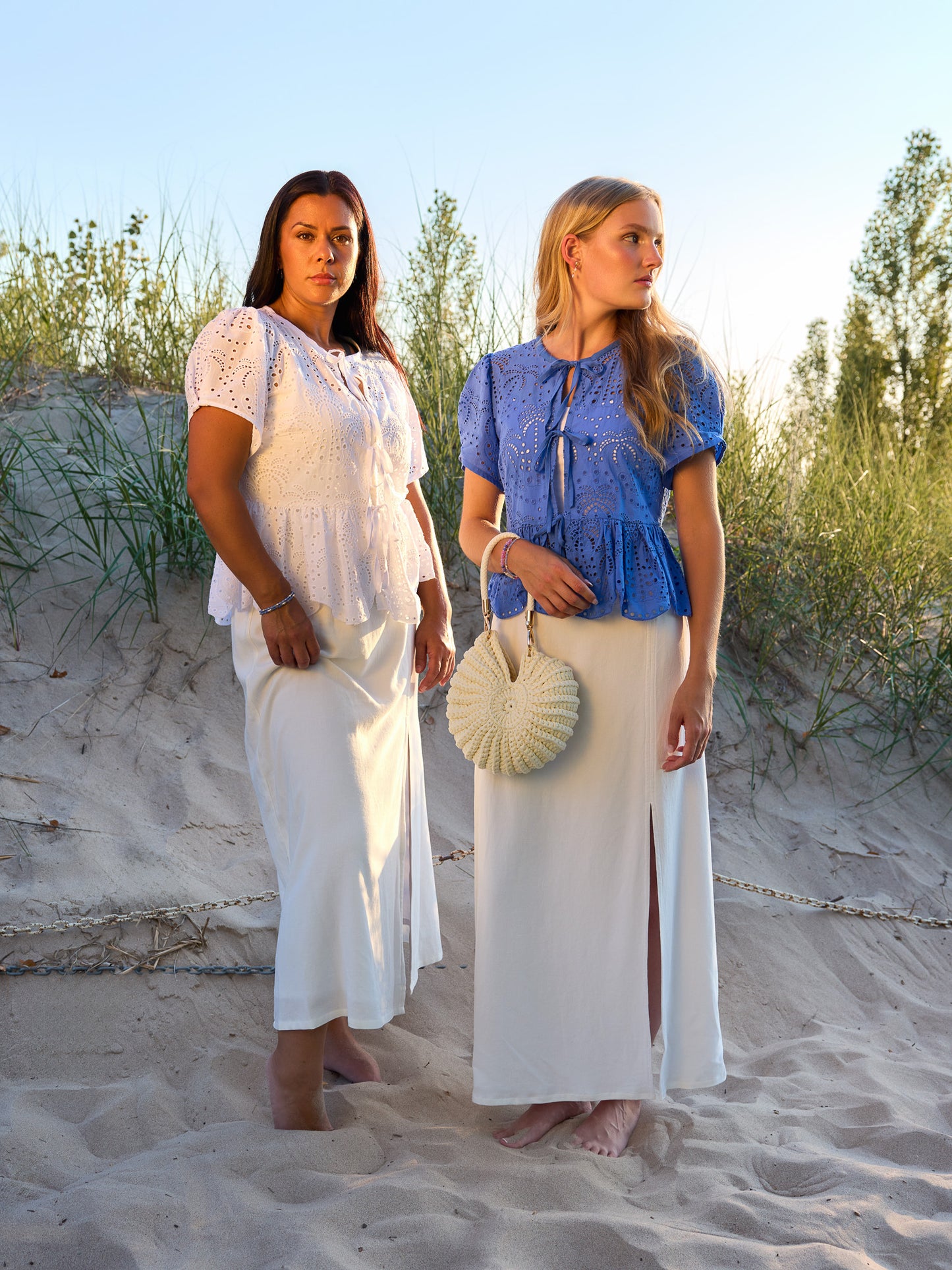 Sparrow & Lilly Linen Beach Skirt