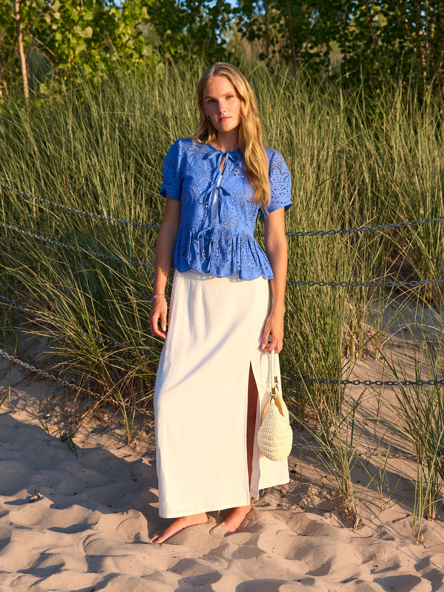 Sparrow & Lilly Linen Beach Skirt