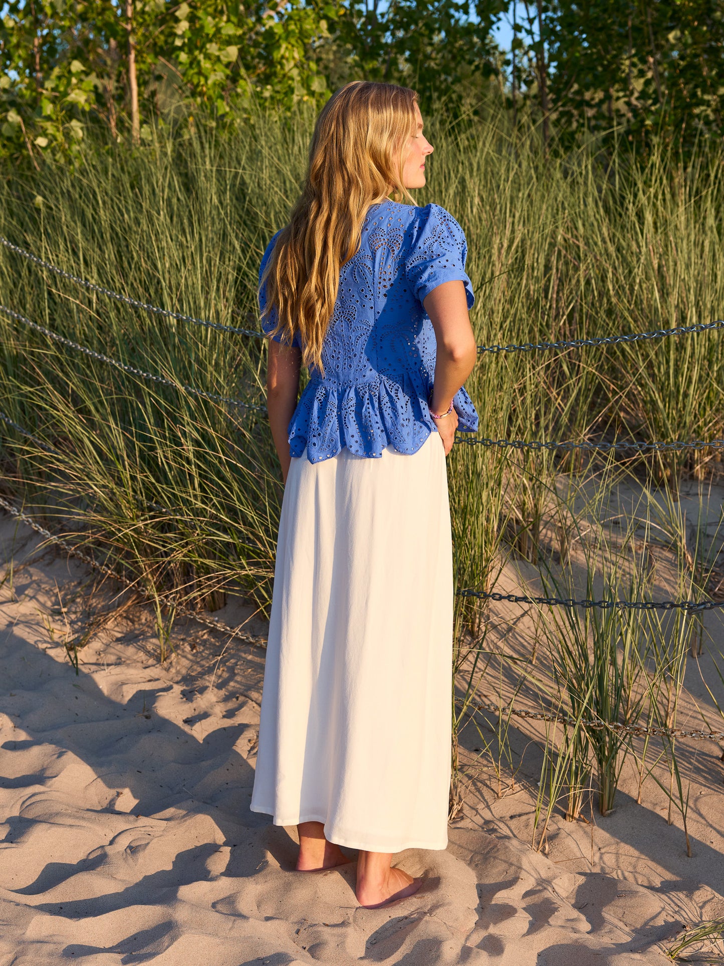 Sparrow & Lilly Linen Beach Skirt
