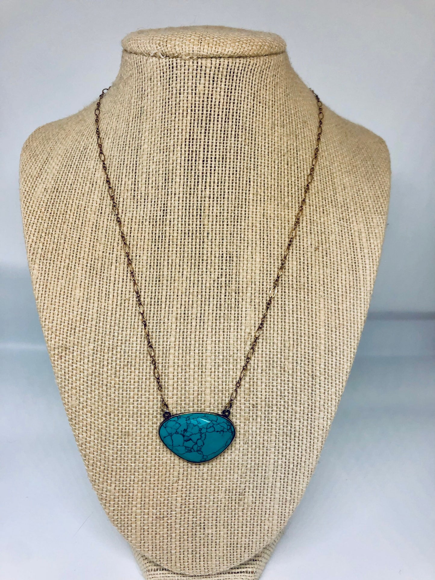 Sparrow & Lilly Turquoise Waters Necklace